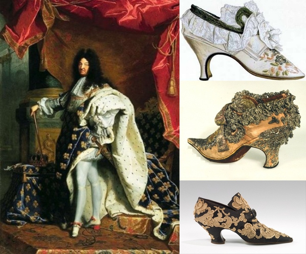 Luis XIV e os sapatos da realeza