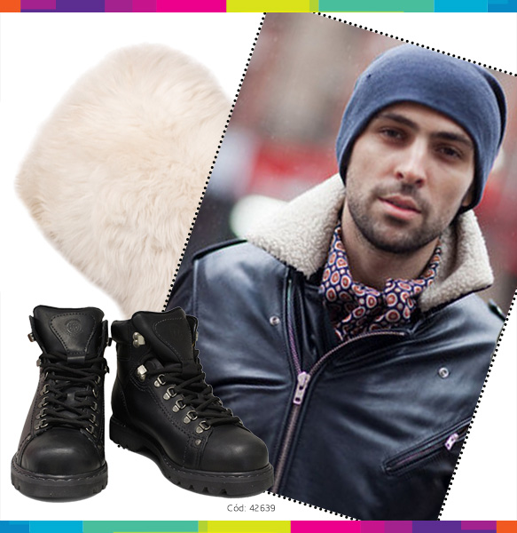 Estilo shearling